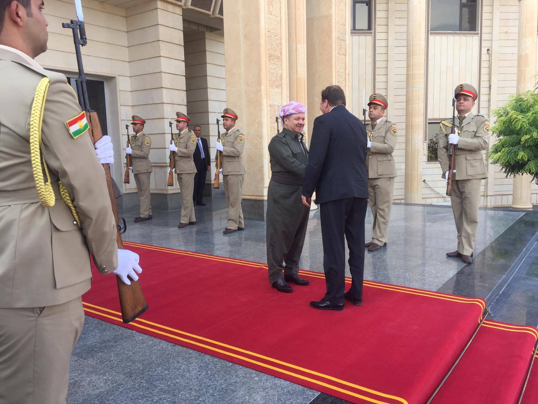 FOTO- Barzani İsveç Başbakanı ile görüştü